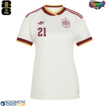 Ženski Nogometni dresi Španija Mikel Oyarzabal #21 Gostujoči SP 2026 Kratek Rokav